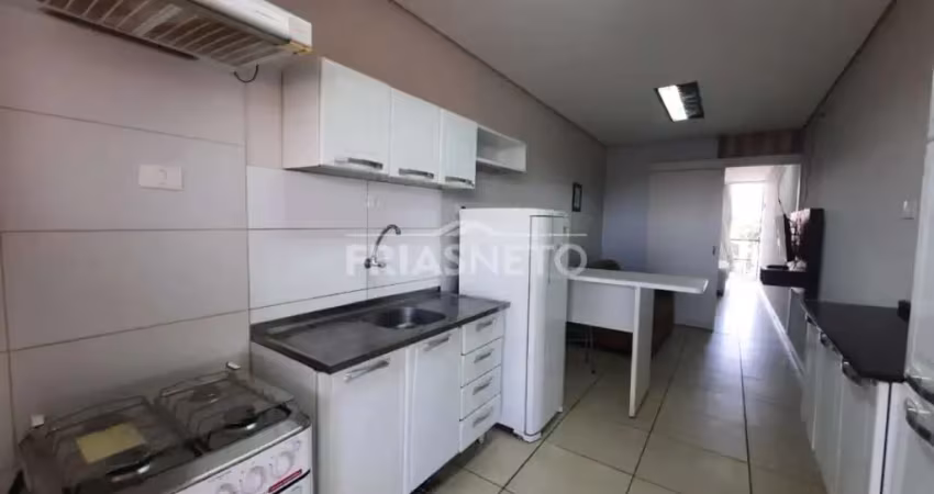 Kitnet mobiliada na  av. dois córregos, piracicaba/sp