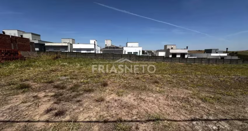 Terreno em condomínio fechado à venda no Jardim São Francisco, Piracicaba 