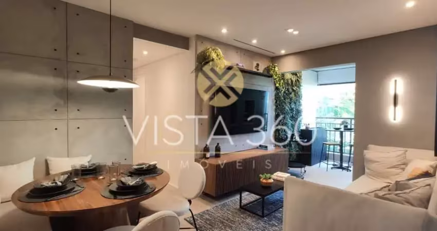Apartamento com 2 dormitórios suíte e varanda gourmet à venda no jd aurélia em campinas/sp