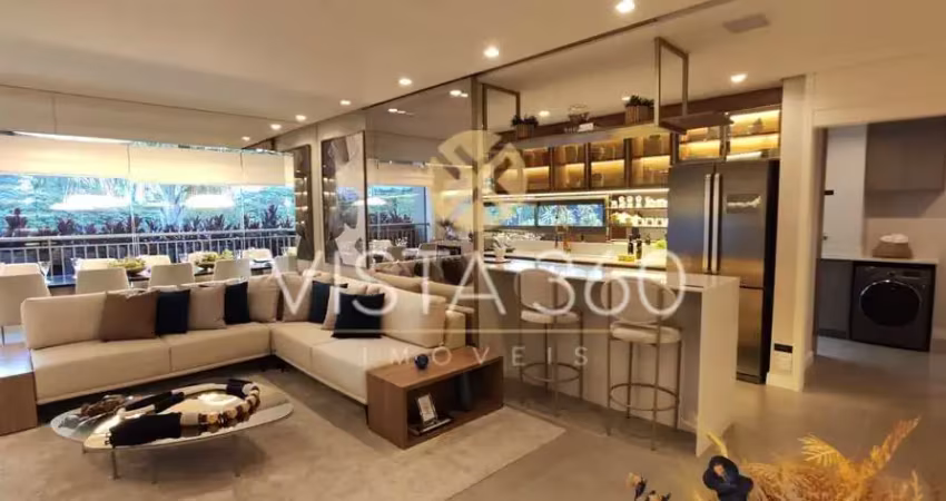 Apartamento de alto padrão com 3 suítes à venda na nova campinas - campinas/sp