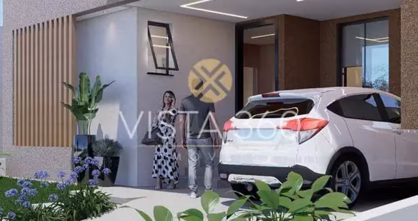 Casa térrea nova à venda no santorini residencial club em paulínia/sp