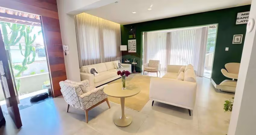 Casa moderna à venda no bairro castelo bh – 5 suítes, piscina, academia e área gourmet