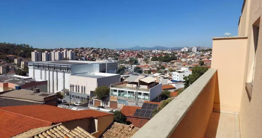 Excelente cobertura 3 quartos - venda nova - candelária - vista privilegiada