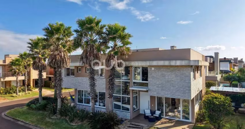 Sobrado à venda, 10 quartos, 8 suítes, 2 vagas, condomínio playa vista - xangri-lá/rs