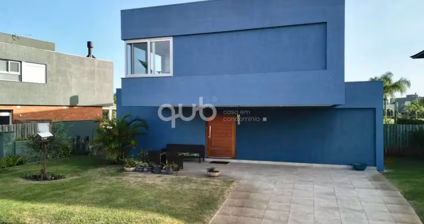 Sobrado à venda, 4 quartos, 4 suítes, 2 vagas, quintas do lago - xangri-lá/rs