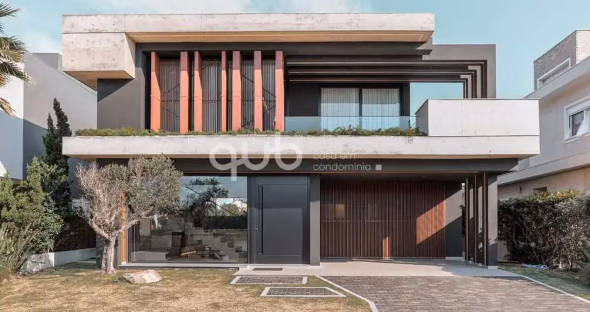 Sobrado à venda, 4 quartos, 4 suítes, 2 vagas, condomínio playa vista - xangri-lá/rs