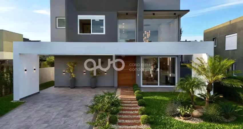 Sobrado à venda, 4 quartos, 4 suítes, 2 vagas, condomínio quintas do lago - xangri-lá/rs