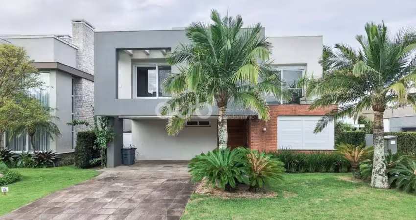 Sobrado à venda, 4 quartos, 4 suítes, 2 vagas, condomínio enseada lagos de xangri-lá - xangri-lá/rs