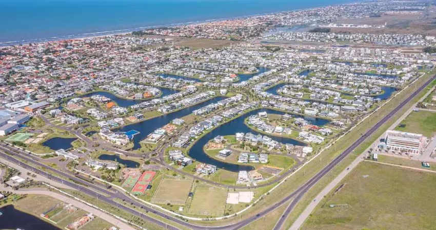 Terreno à venda, condomínio enseada lagos de xangri-lá - xangri-lá/rs