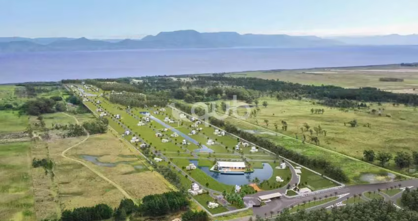 Terreno à venda, no condomínio viz home lake, em capão da canoa/rs.