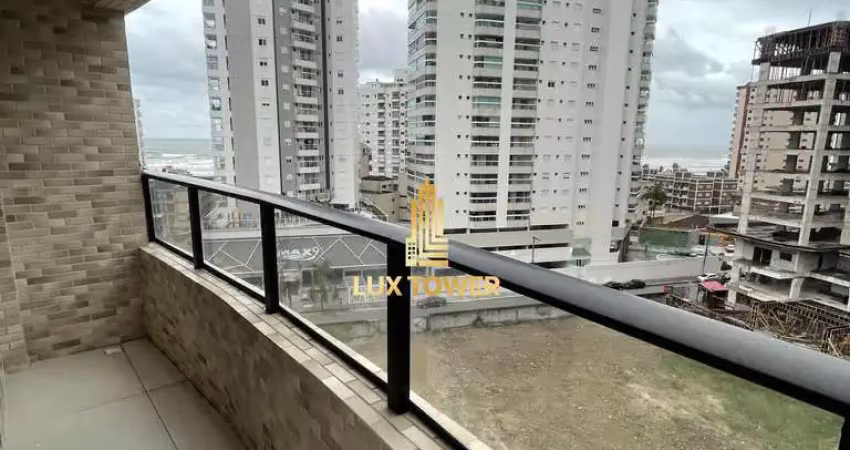Apartamento de 57m c/ 1 quarto 1 suíte, varanda gourmet e 200m da praia