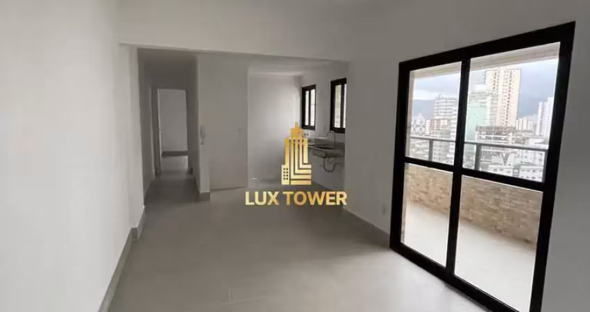 Apartamento de 57m c/ 1 quarto 1 suíte, varanda gourmet e 200m da praia