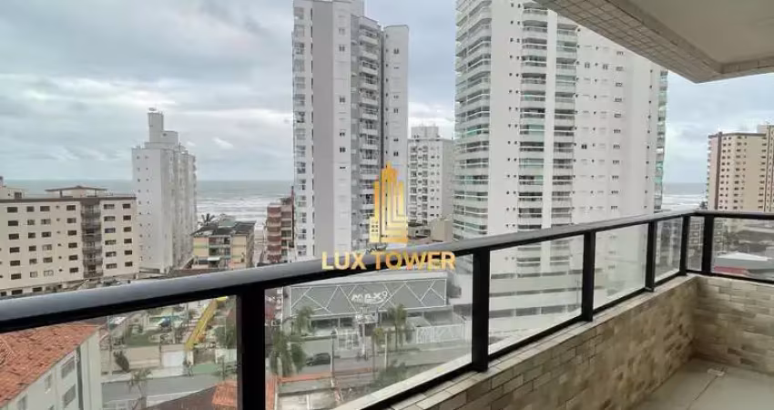 Apartamento de 68m c/ 2 quartos 1 suíte, varanda gourmet e 200m da praia