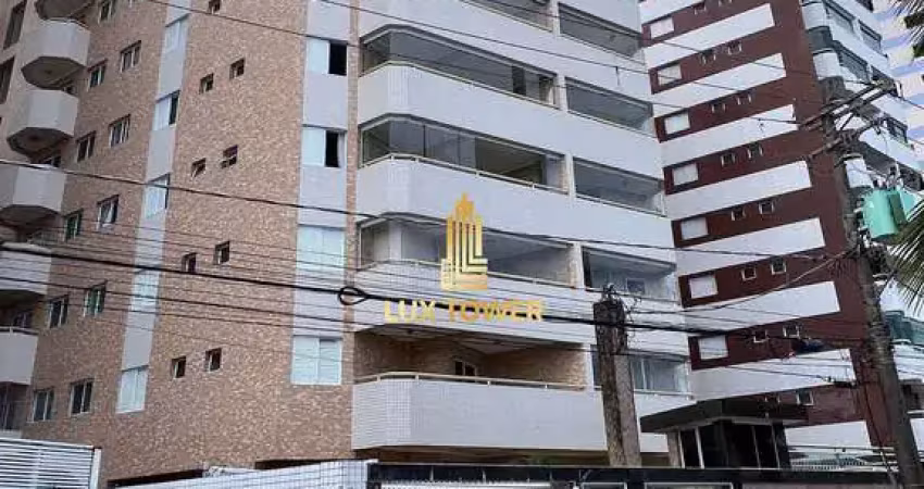 Apartamento 1 dormitório 36m2 com sacada 10m da praia