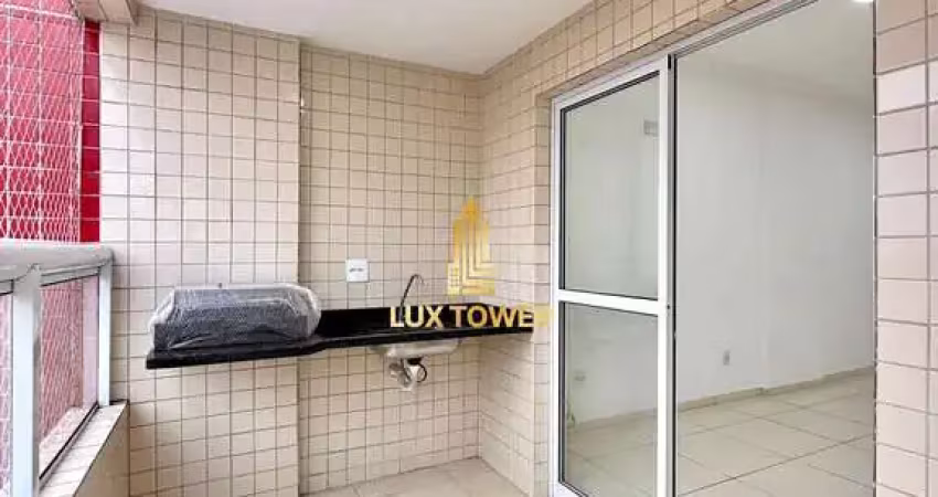 Apartamento de 77m2 c/ 2 quartos 1 suíte e varanda gourmet com vista