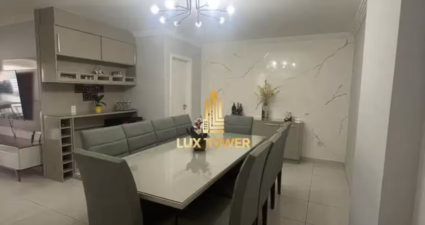 Apartamento de 120m2 c/ 3 quartos sendo 1 suíte e varanda gourmet com vista mar