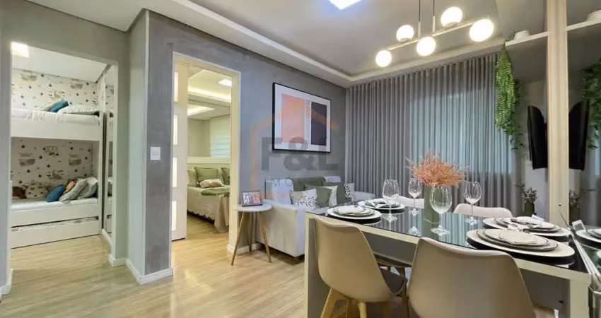 Apartamento para venda em almirante tamandaré, bonfim, 2 dormitórios, 1 banheiro, 1 vaga