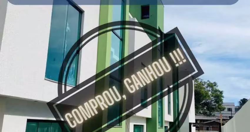 Sobrados em condomínio fechado com 2 quartos à venda em santa felicidade.