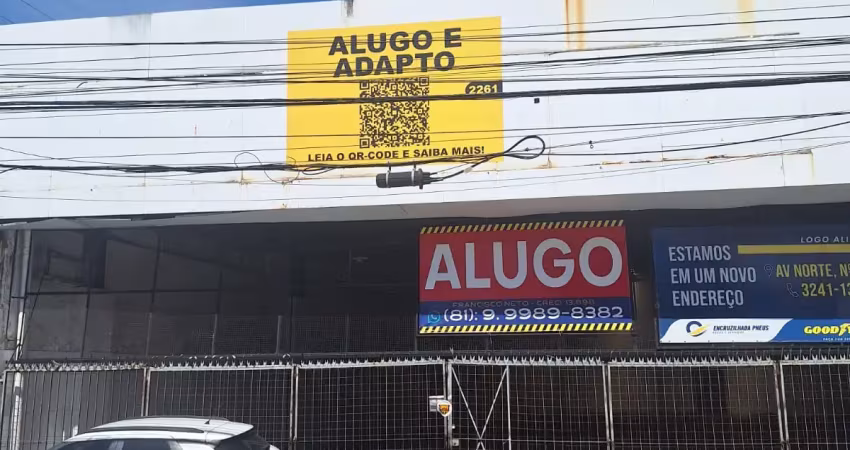 Barracão / Galpão / Depósito com 6 salas para alugar na Avenida Norte Miguel Arraes de Alencar, 2261, Espinheiro, Recife