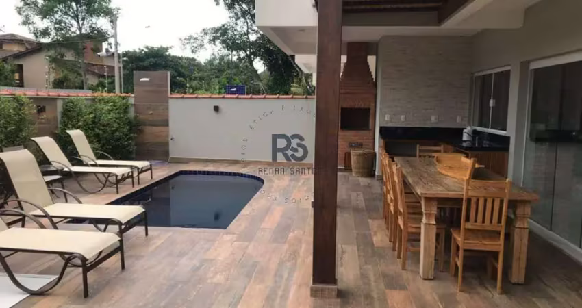 Imperdível: casa de alto padrão em condomínio na praia de juquehy, são sebastião-sp - 5 quartos, 4 suítes, 3 salas, 2 vagas, 180m².