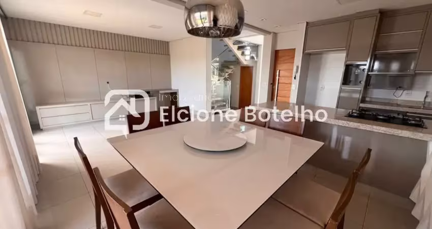 Casa em condomínio para locação de 185 m², com 4 quartos no granja marileusa - uberlândia - mg