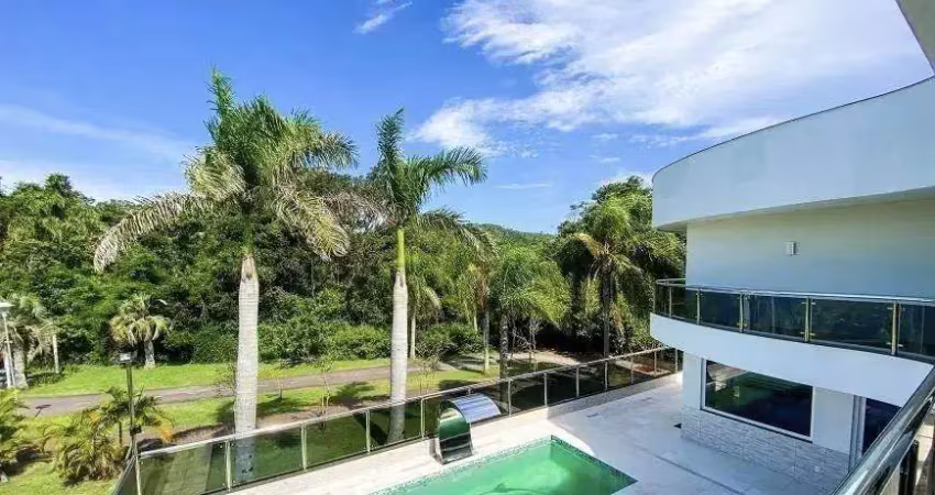 Casa para venda em florianópolis, jurere internacional, 5 dormitórios, 4 suítes, 7 banheiros, 6 vagas
