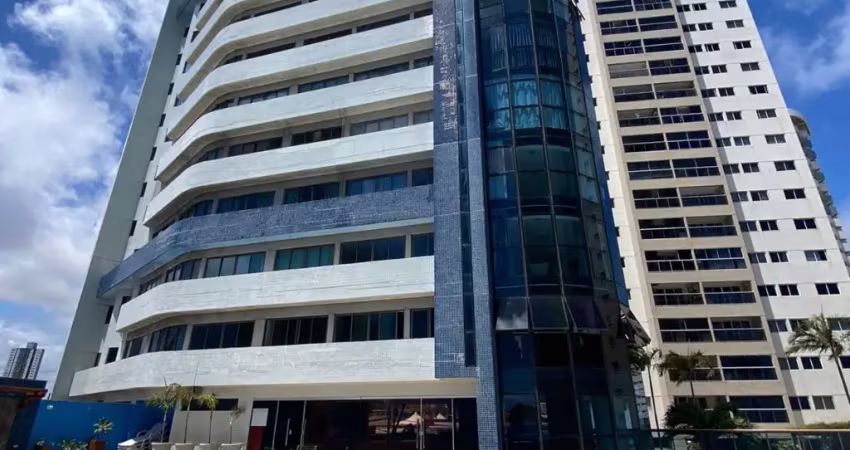 Alugar - apartamento em ponta negra - 2/4 suíte - mobiliado