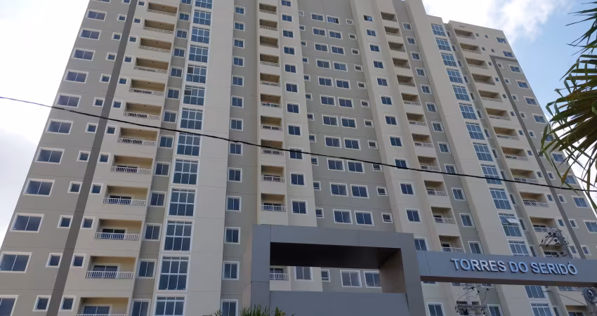 Apartamento em const. em nova parnamirim - 2/4 suíte - 54m² - entrada em 60x - torres do seridó