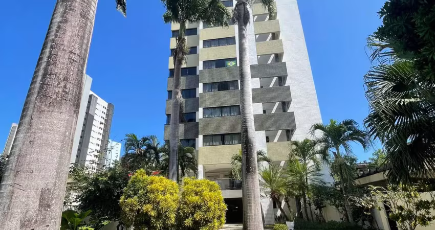Apartamento em candelária semi-mobilado - 3 suítes - dependência completa -