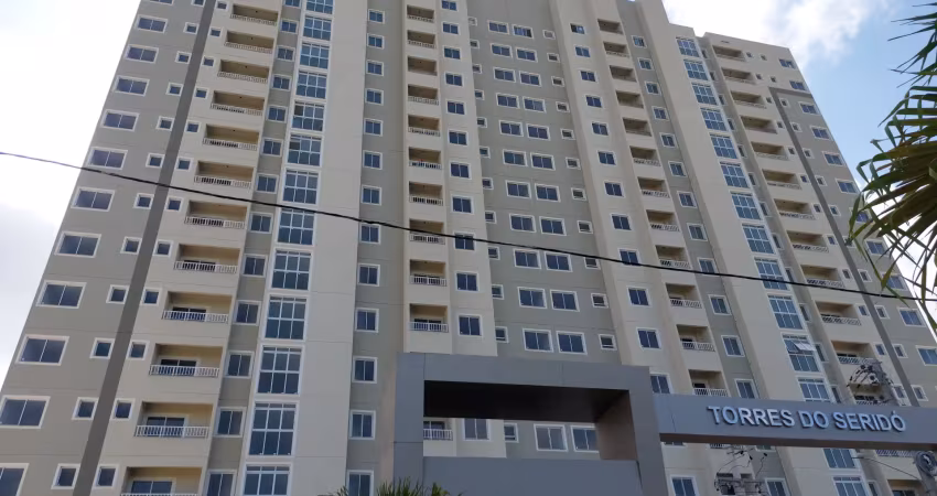 Apartamento em const. em nova parnamirim - 2/4 suíte - 54m² - entrada em 60x - torres do seridó