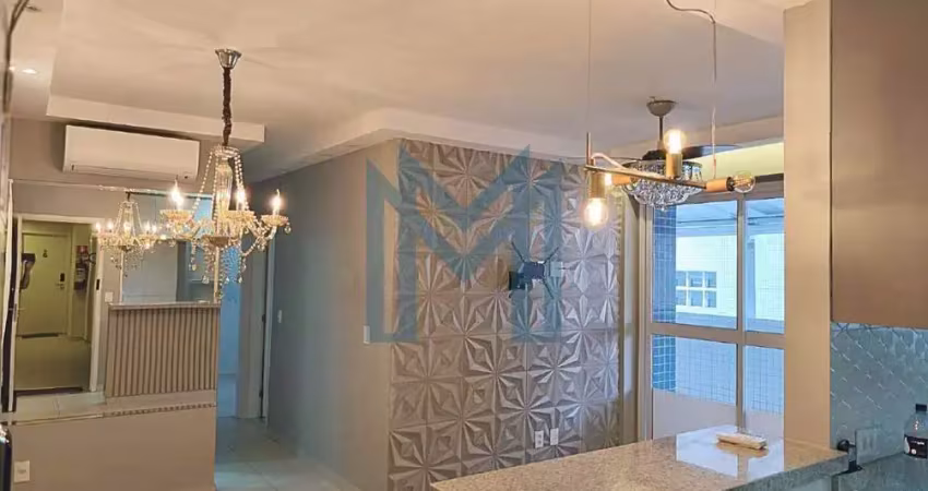 Apartamento garden com 2 dormitórios (1 suite) para alugar, 80 m² por r$ 5.500/mês - ponta da praia - santos/sp