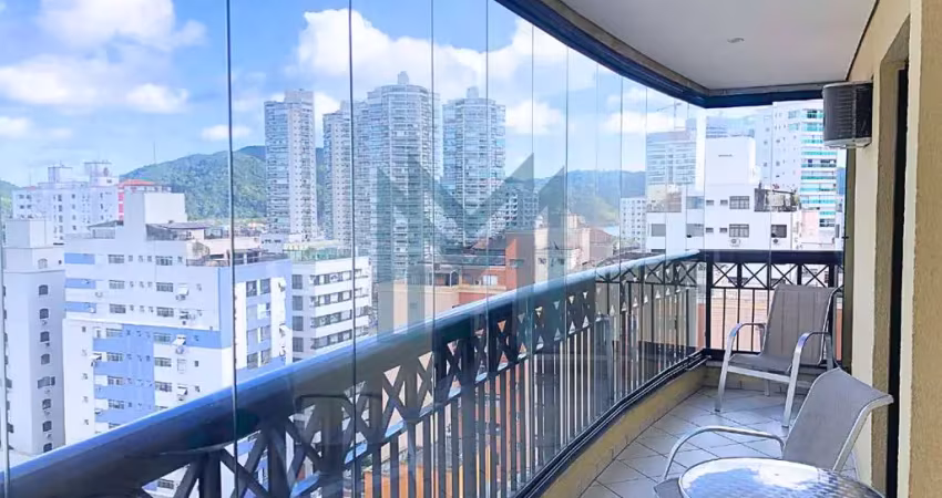 Apartamento com 3 dormitórios para alugar, 130 m² por r$ 7.500,00/mês - ponta da praia - santos/sp