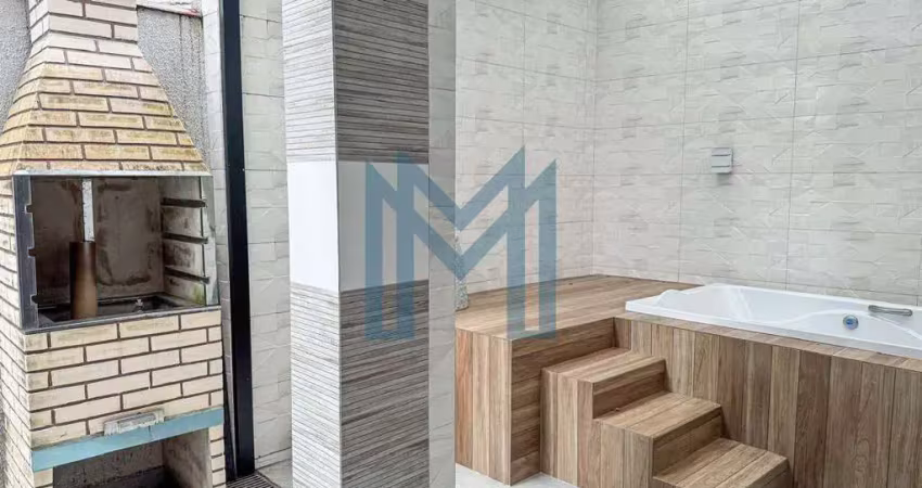 Sobrado duplex à venda - 3 dorm. - boqueirão, santos