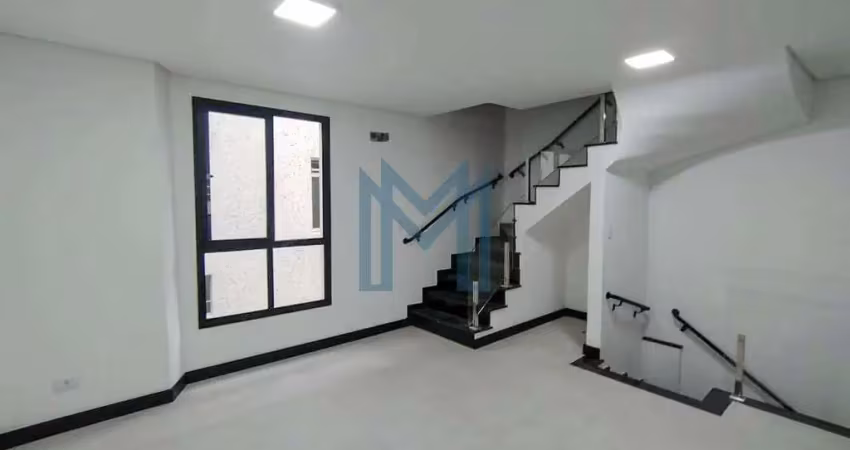 Sobrado duplex 2 dormitórios para alugar, ponta da praia – 98,43m²