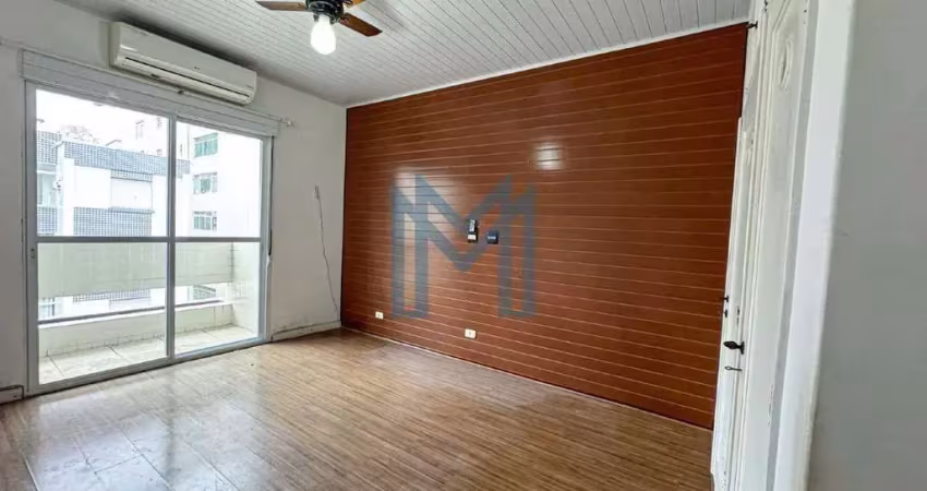 Apartamento para alugar no boqueirão, santos – 2 dormitórios a 1 quadra da praia