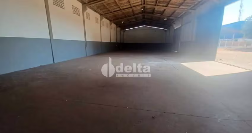 Galpão comercial disponível para locação no bairro distrito industrial em uberlândia-mg