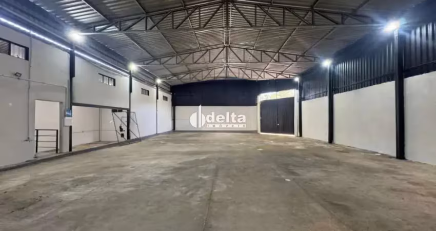 Galpão disponível para locação no bairro santa rosa em uberlândia-mg