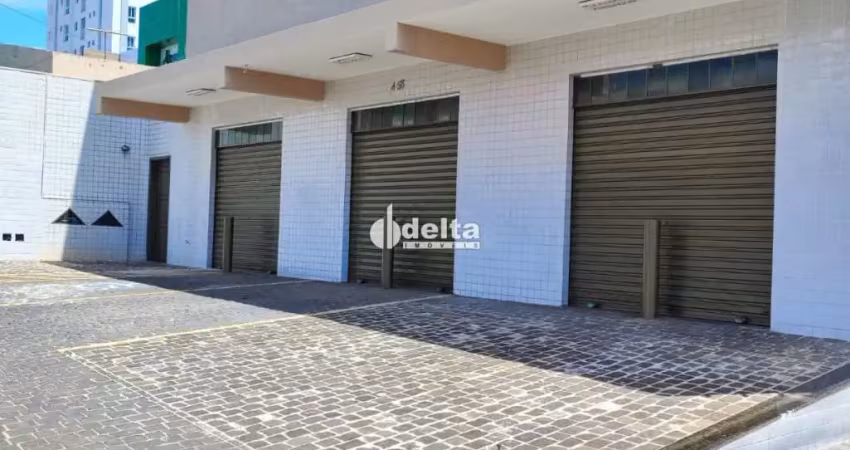Loja disponível para locação no bairro santa mônica em uberlândia-mg
