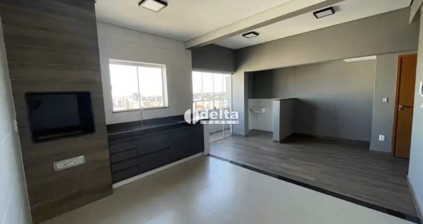 Cobertura disponível para locação no bairro santa mônica em uberlândia-mg