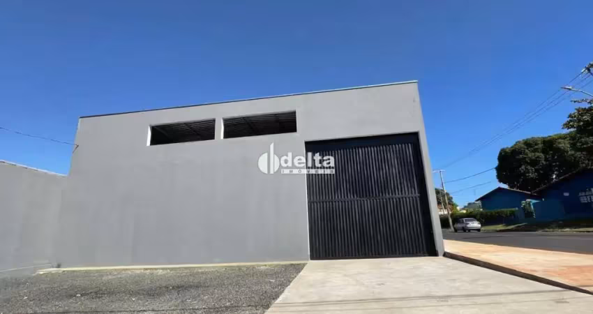 Galpão disponível para locação no bairro dona zulmira em uberlândia-mg