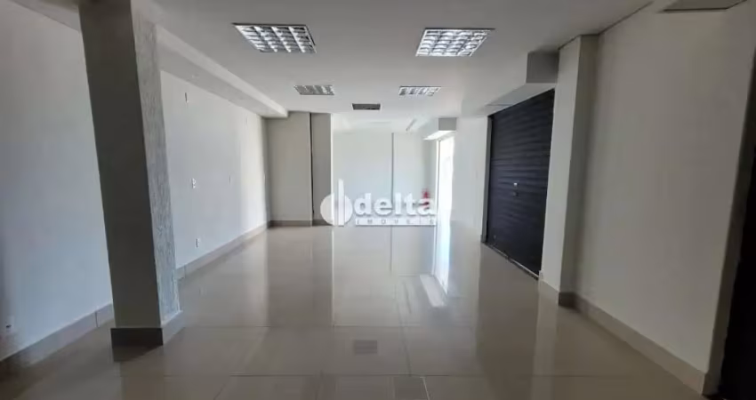 Loja disponível para locação no bairro santa mônica em uberlândia-mg