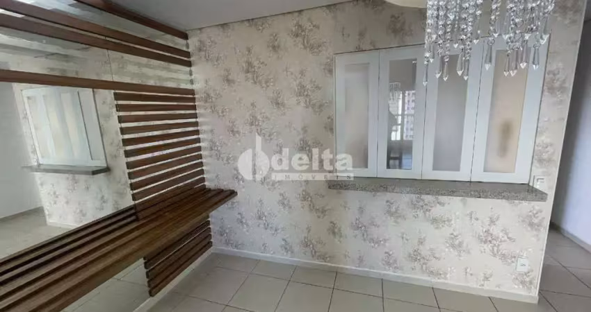 Apartamento disponível para locação no bairro santa mônica em uberlândia-mg