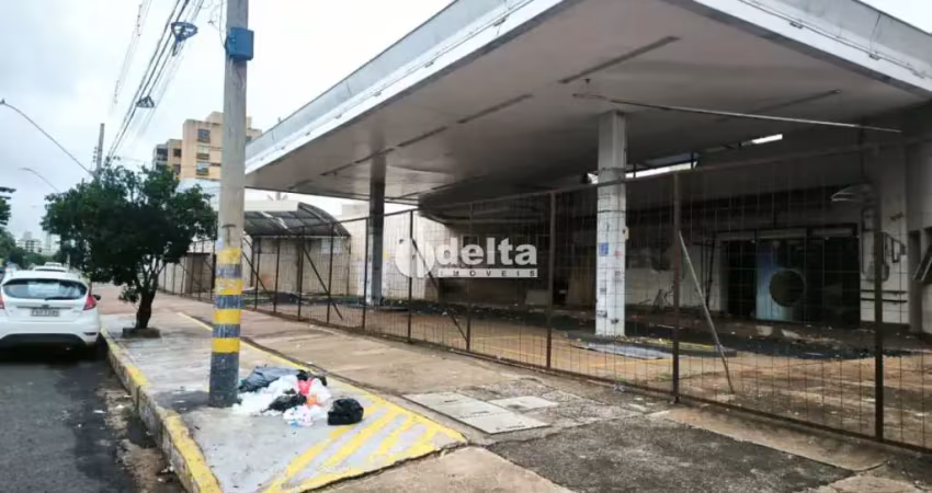Terreno comercial com 532m² disponível para locação no bairro aparecida em uberlândia-mg
