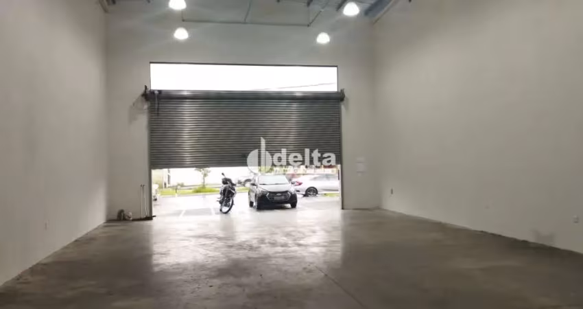 Galpão disponível para locação no bairro shopping park em uberlândia-mg
