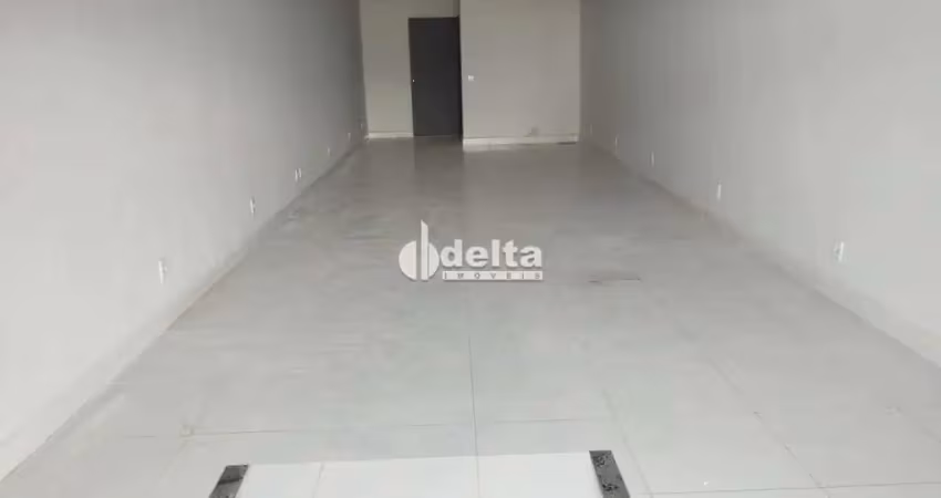 Loja disponível para locação no bairro santa mônica em uberlândia-mg