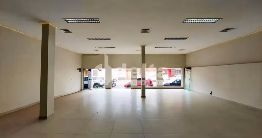 Loja disponível para locação no bairro nossa senhora aparecida em uberlândia-mg.