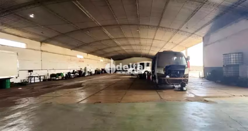 Galpão comercial disponível para locação no bairro distrito industrial em uberlândia-mg