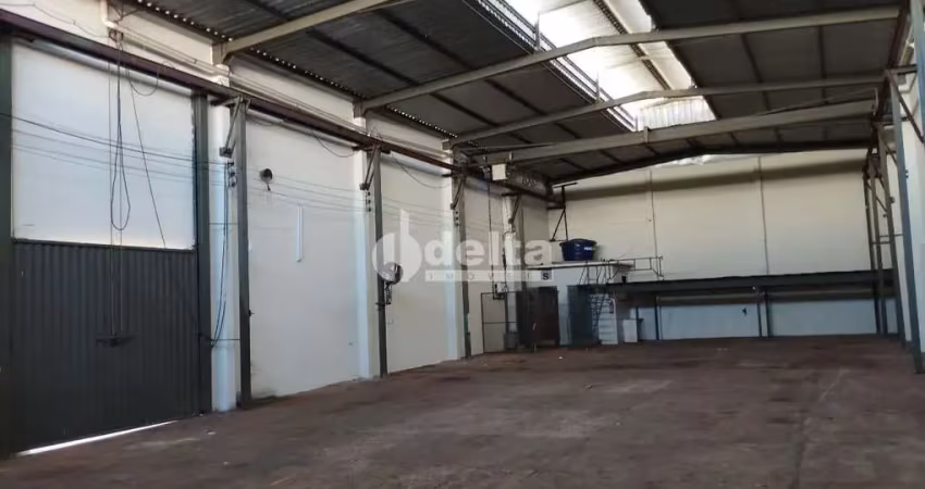 Galpão disponível para locação no bairro tibery em uberlândia-mg