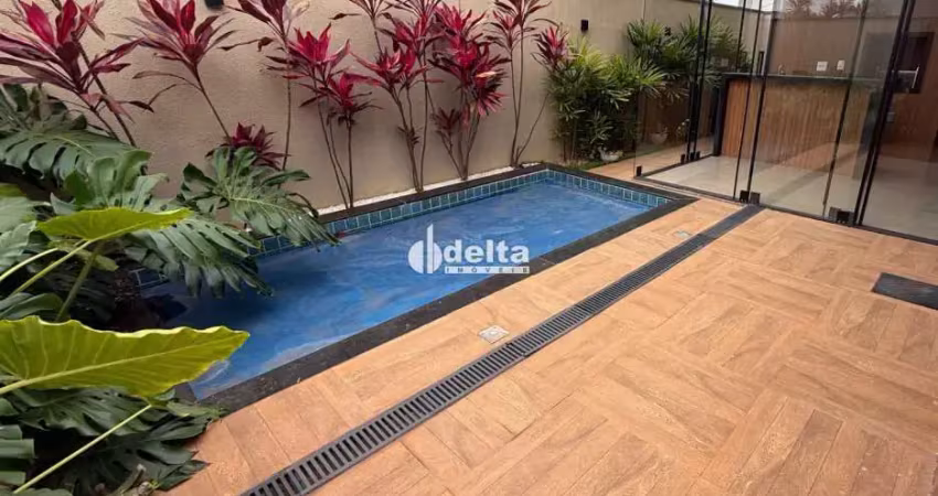 Linda casa disponivel para locação condomínio splendido, com área construída de aproximadamente 240m²