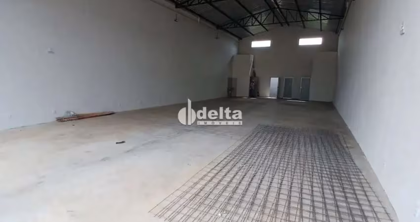 Galpão disponível para locação no bairro shopping park em uberlândia-mg